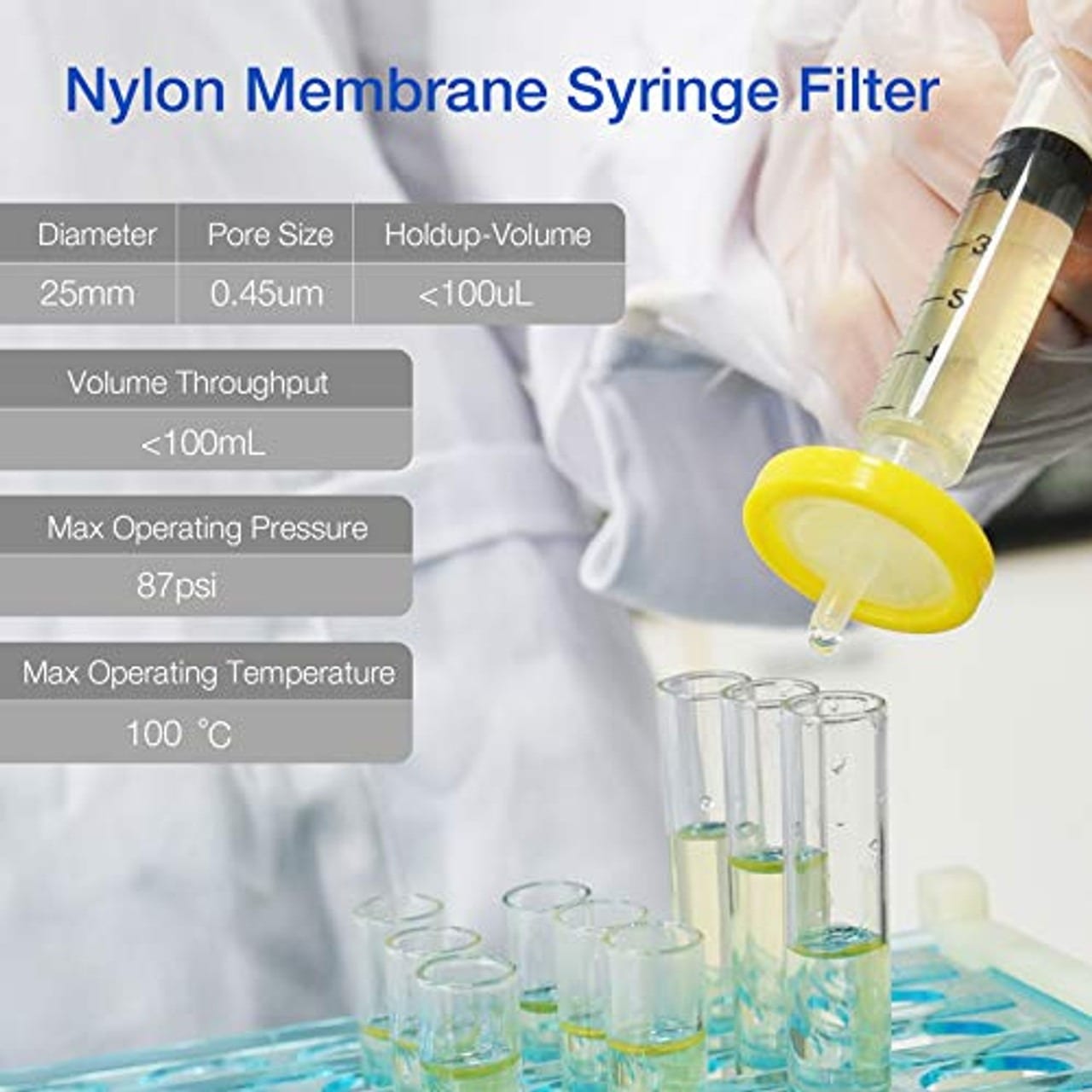 فلاتر حقن Nylon